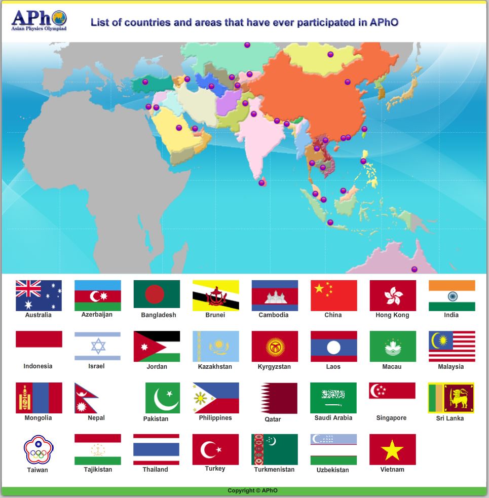 APhO 2011Map